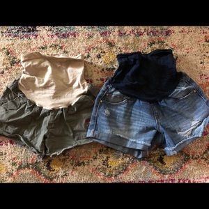 Maternity shorts